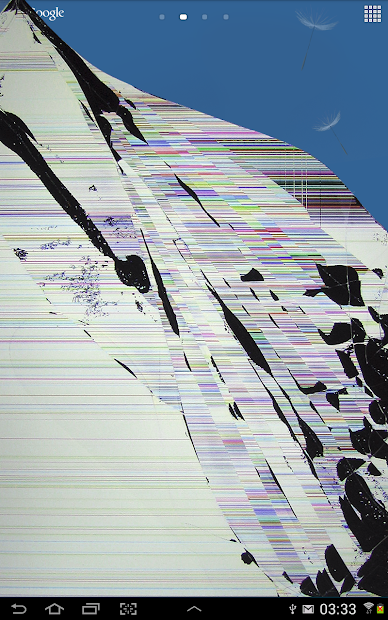 Screenshots App Crack Your Screen Prank: Ứng dụng mô phỏng màn hình bị hỏng