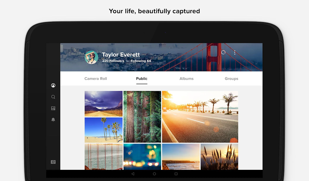 Screenshots Flickr - Ứng dụng tìm kiếm và lưu trữ hình ảnh chuyên nghiệp