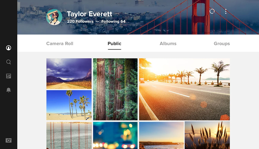Screenshots Flickr - Ứng dụng tìm kiếm và lưu trữ hình ảnh chuyên nghiệp
