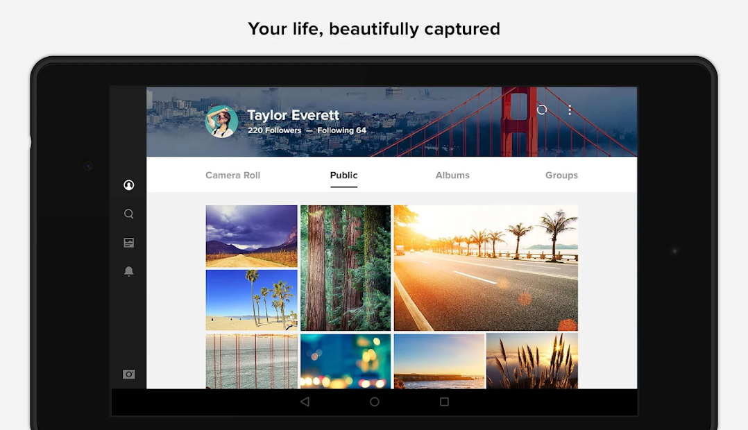 Screenshots Flickr - Ứng dụng tìm kiếm và lưu trữ hình ảnh chuyên nghiệp