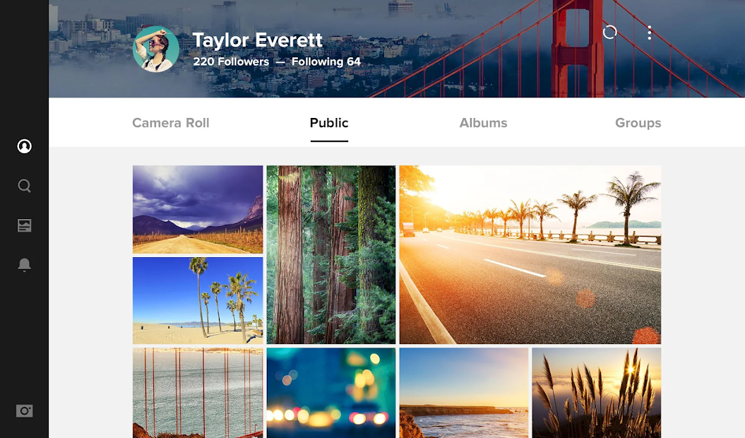 Screenshots Flickr - Ứng dụng tìm kiếm và lưu trữ hình ảnh chuyên nghiệp