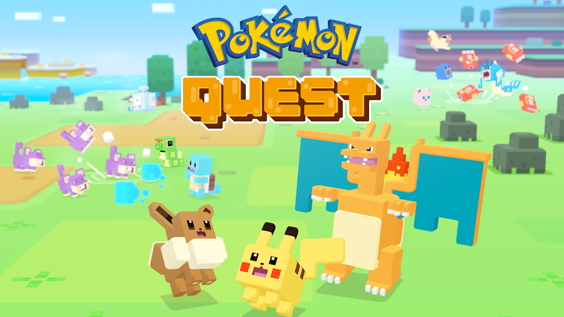 Tải Pokemon Quest - Game Pokemon Mang Đồ Họa Hình Khối