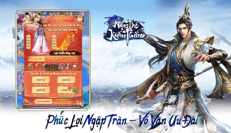 Screenshots Ngạo Thế Kiếm Thần - Chuẩn mực nhập vai, tranh bá toàn dân