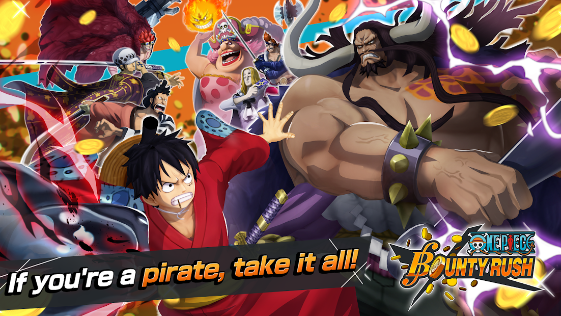 Tải ngay ONE PIECE Bounty Rush để trở thành Vua Hải Tặc! Đánh bại kẻ thù và thu thập càng nhiều kinh nghiệm, càng trở nên mạnh mẽ hơn. Hãy cùng băng Mũ Rơm chinh phục đại dương và trở thành huyền thoại trong thế giới One Piece!