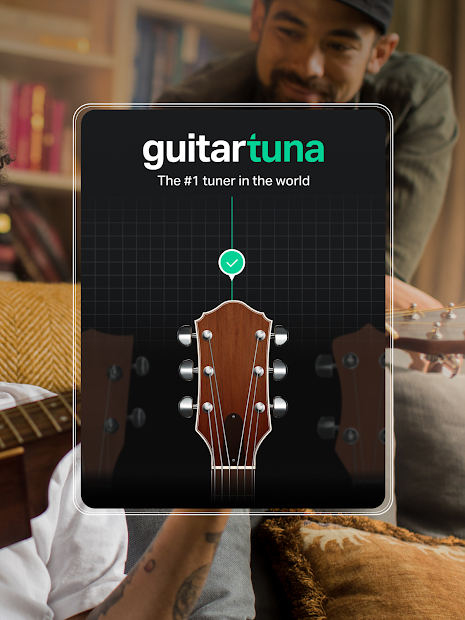 Screenshots Tải app GuitarTuna: Ứng dụng chỉnh dây đàn Guitar tốt, chính xác nhất