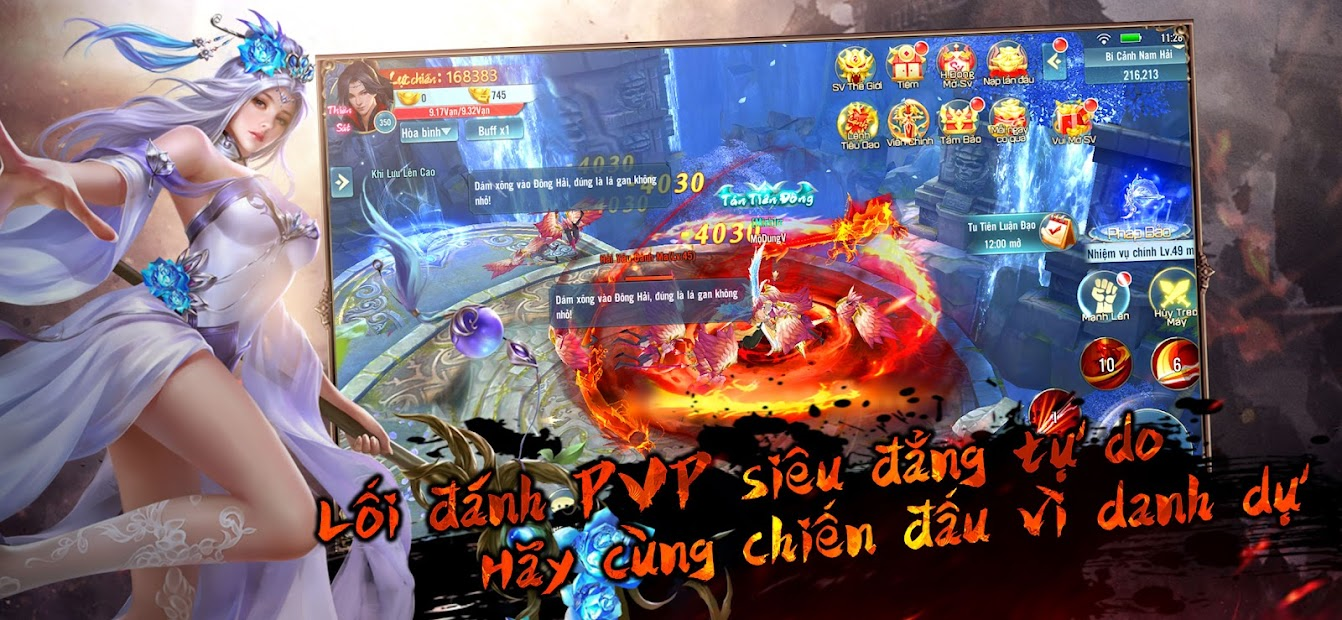 Tải Phi Tiên Thần Hiệp Truyện game 3D MMOARPG tu tiên mobile