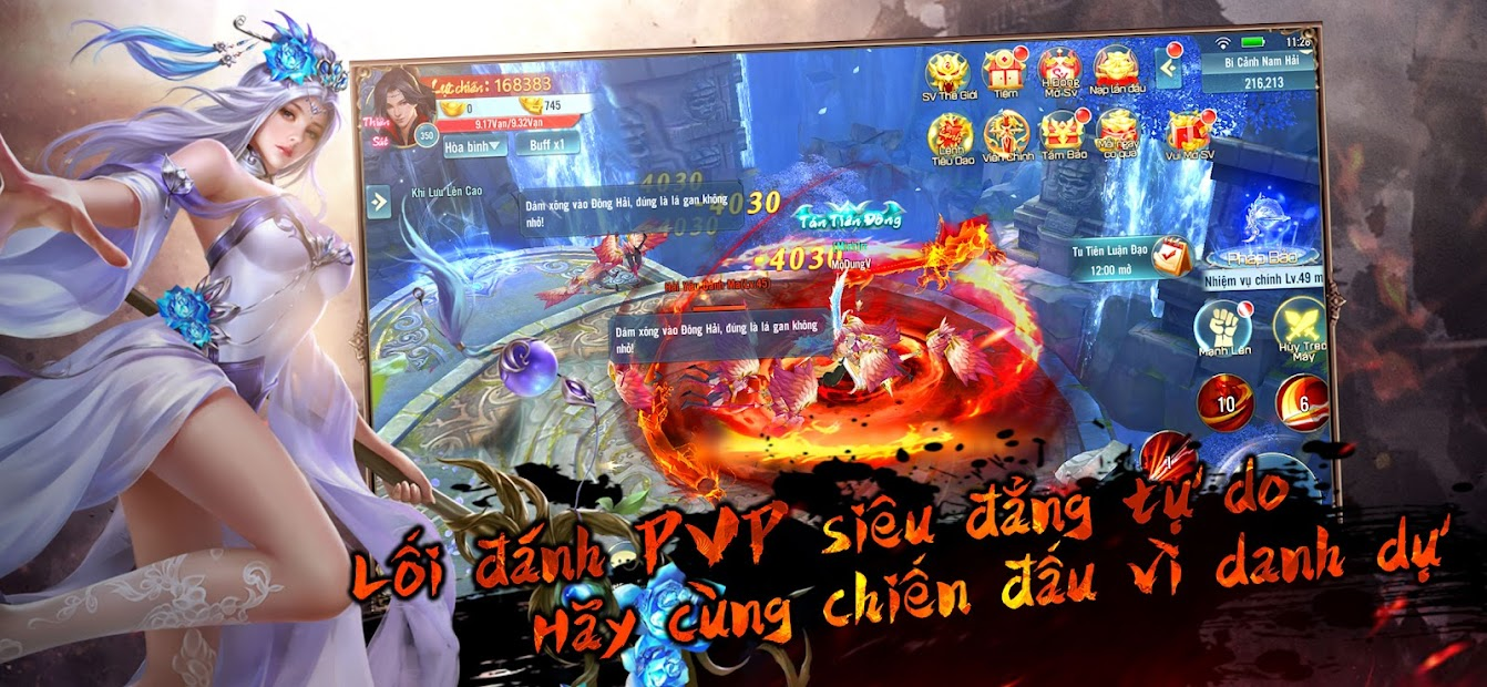 Screenshots Phi Tiên Thần Hiệp Truyện game 3D MMOARPG tu tiên mobile