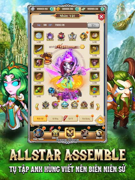 Screenshots Tân Lãnh Chúa WoW - Game AFK H5 bối cảnh lục địa đầy huyền bí