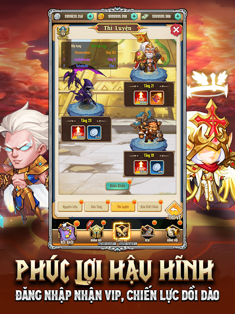 Screenshots Tân Lãnh Chúa WoW - Game AFK H5 bối cảnh lục địa đầy huyền bí