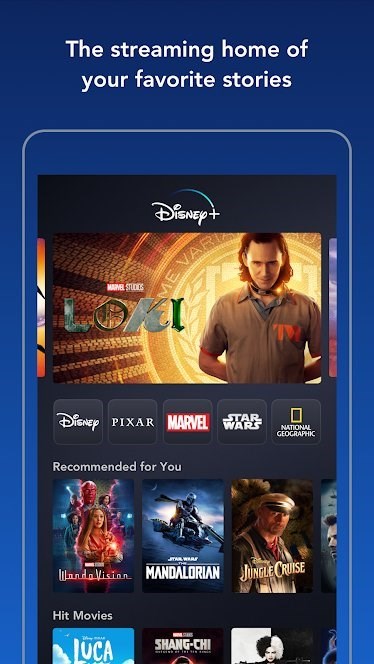 Screenshots Tải Disney+ Ứng dụng xem phim hoạt hình, điện ảnh hay nhất của Disney