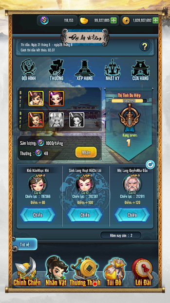 Screenshots Đại Tông Sư - Tuyệt thế võ lâm: Game thẻ tướng kết hợp Action RPG