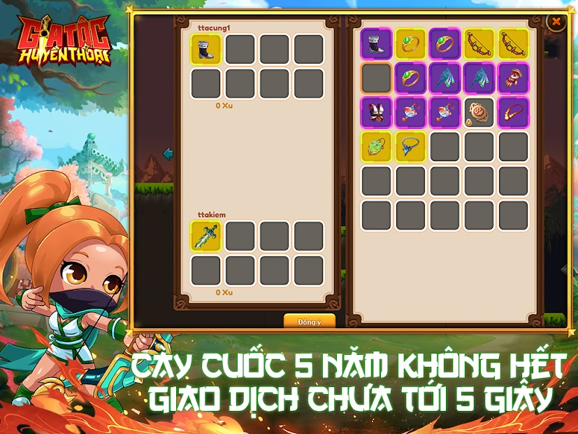 Screenshots Gia Tộc Huyền Thoại - Đại Chiến Tân Thế Giới: Game Nhập Vai Ninja