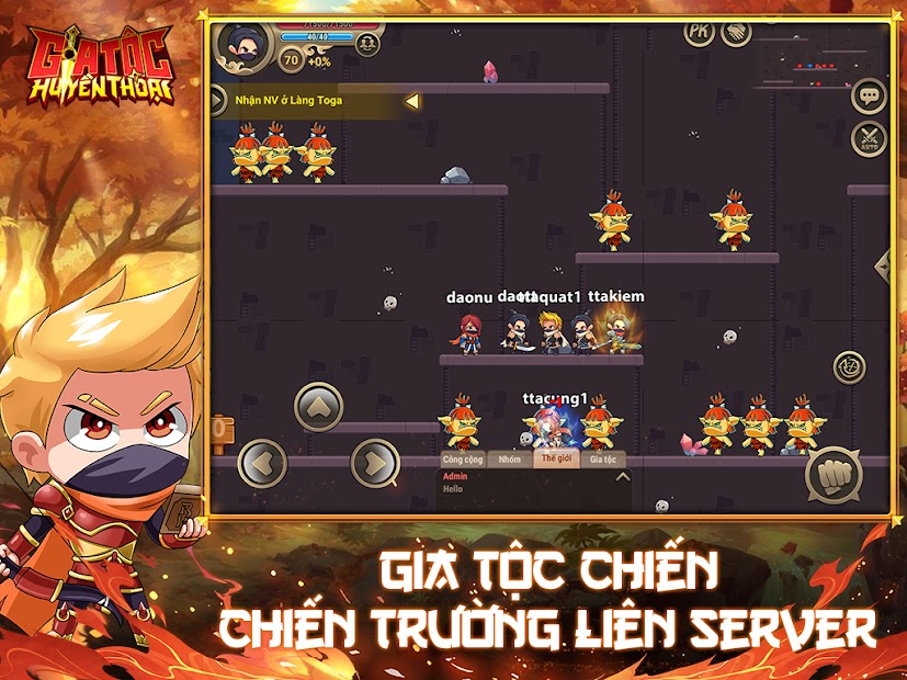 Screenshots Gia Tộc Huyền Thoại - Đại Chiến Tân Thế Giới: Game Nhập Vai Ninja