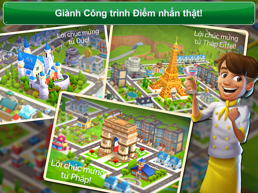 Tải Dream City - Xây dựng thành phố Metropolis trong mơ của riêng bạn