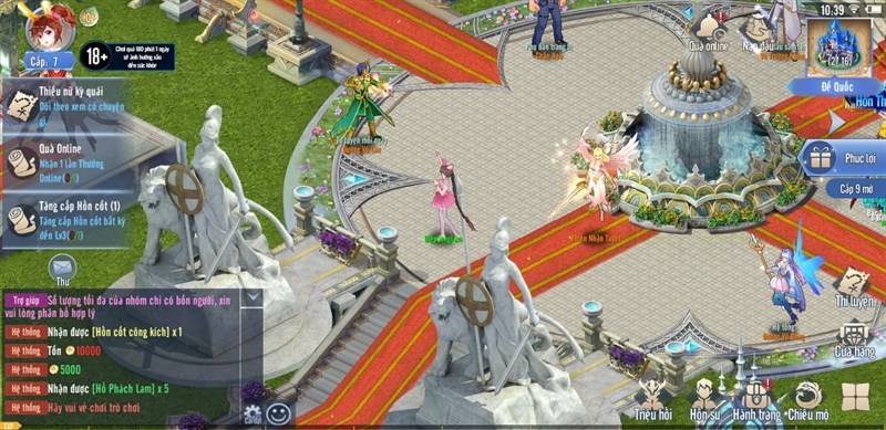 Screenshots Hồn Sư Học Viện - Quái Nhân Hội Ngộ: Game nhập vai thế hệ mới