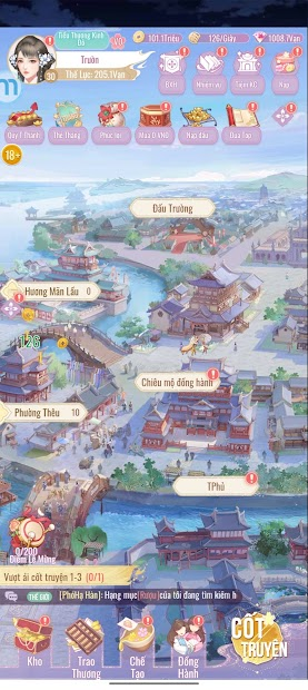 Screenshots Ta Là Bà Chủ - Game mobile cổ trang: Kinh doanh, hẹn họ