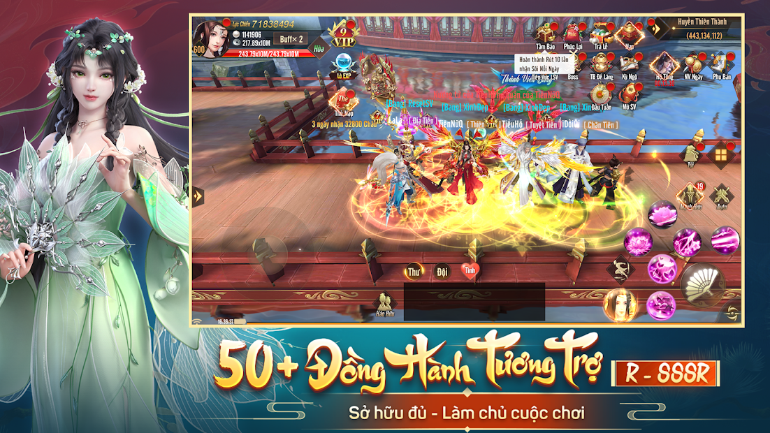 Screenshots Cổ Long Kiếm - Game nhập vai: Cấp vốn tu tiên đầu tiên tại Việt Nam