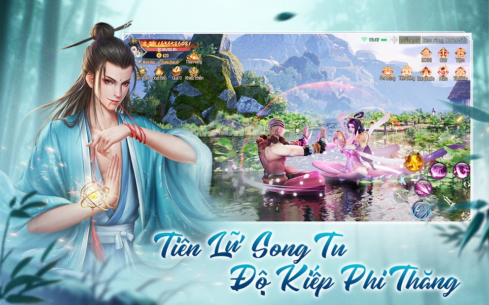 Screenshots Mộng Tình Kiếm - Tiên Duyên MMO: Thế giới tiên hiệp rộng mở