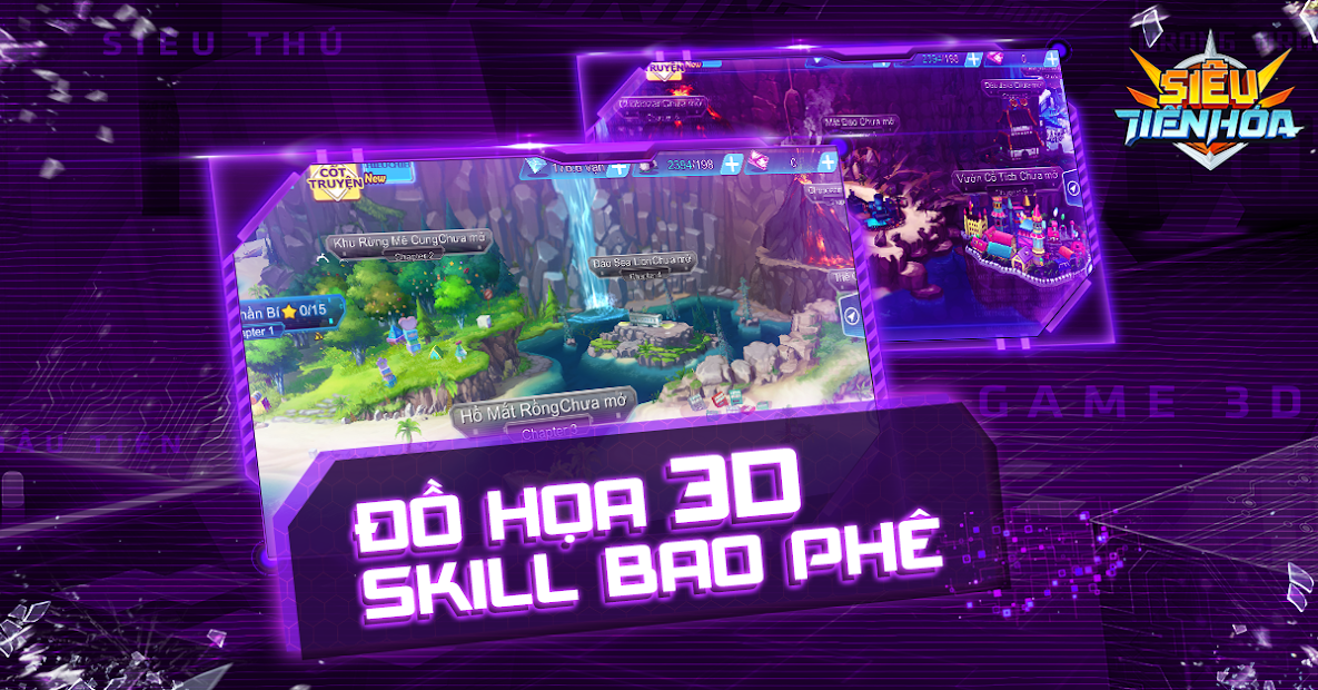 Screenshots Tải Siêu Tiến Hóa Mobile - Game Digimon chuẩn Anime Siêu Thú hợp thể