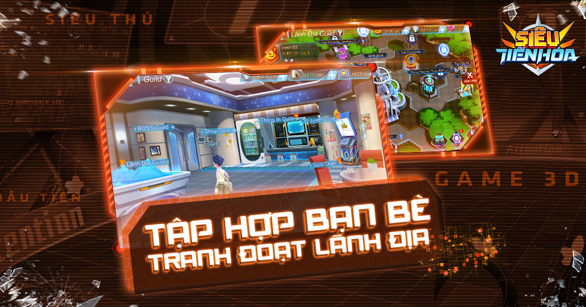 Screenshots Tải Siêu Tiến Hóa Mobile - Game Digimon chuẩn Anime Siêu Thú hợp thể