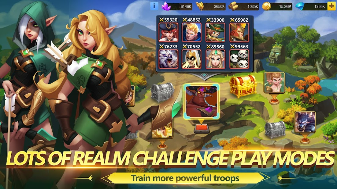Screenshots Legend of Hero M-Anh Hùng - Thành lập liên minh của riêng bạn