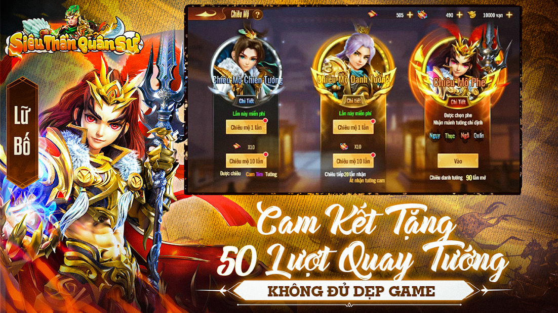 Screenshots Siêu Thần Quân Sư: Game thẻ tướng chiến thuật đỉnh cao