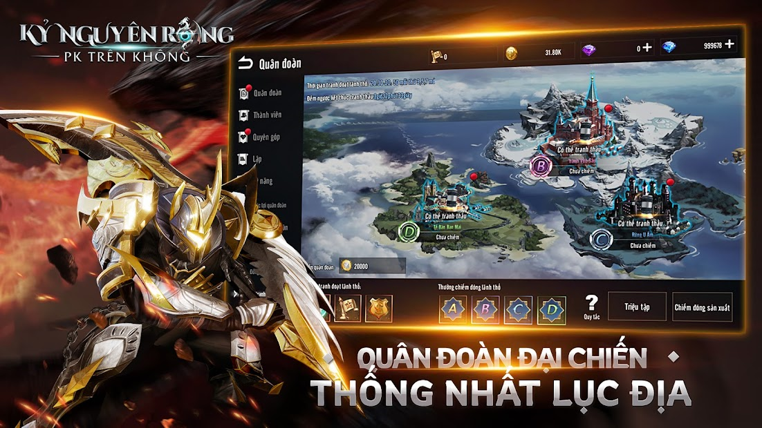 Screenshots Kỷ Nguyên Rồng - MMORPG đồ họa tuyệt đỉnh, tự do bay lượn trên bầu trời