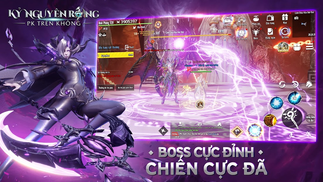 Screenshots Kỷ Nguyên Rồng - MMORPG đồ họa tuyệt đỉnh, tự do bay lượn trên bầu trời