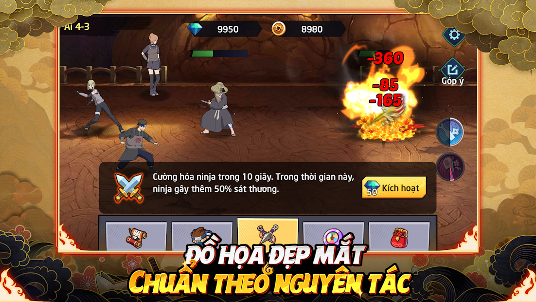Screenshots Huyền Thoại Nhẫn Giả: Triệu Tập Ninja Bảo Vệ Làng Lá