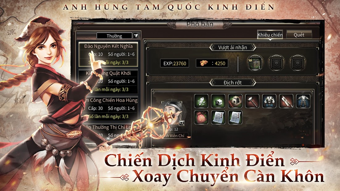 Screenshots Anh Hùng Tam Quốc M: Kingdom - Kế Thừa Game Tam Quốc Kinh Điển