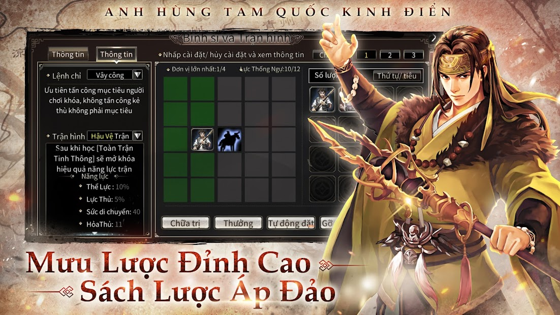 Screenshots Anh Hùng Tam Quốc M: Kingdom - Kế Thừa Game Tam Quốc Kinh Điển