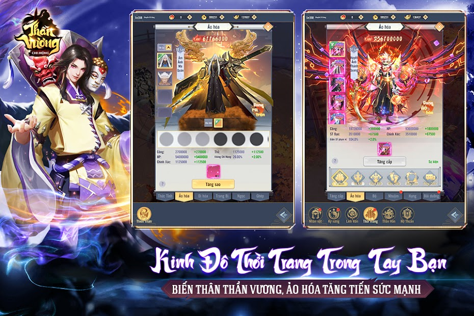 Screenshots Thần Vương Chi Mộng - Đột phá lối chơi, linh hoạt xoay màn hình