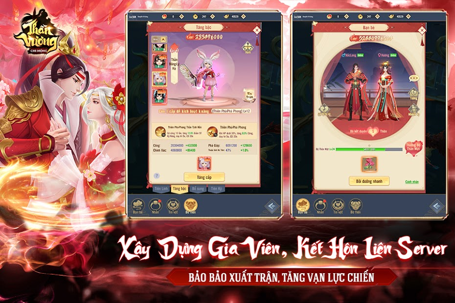 Screenshots Thần Vương Chi Mộng - Đột phá lối chơi, linh hoạt xoay màn hình
