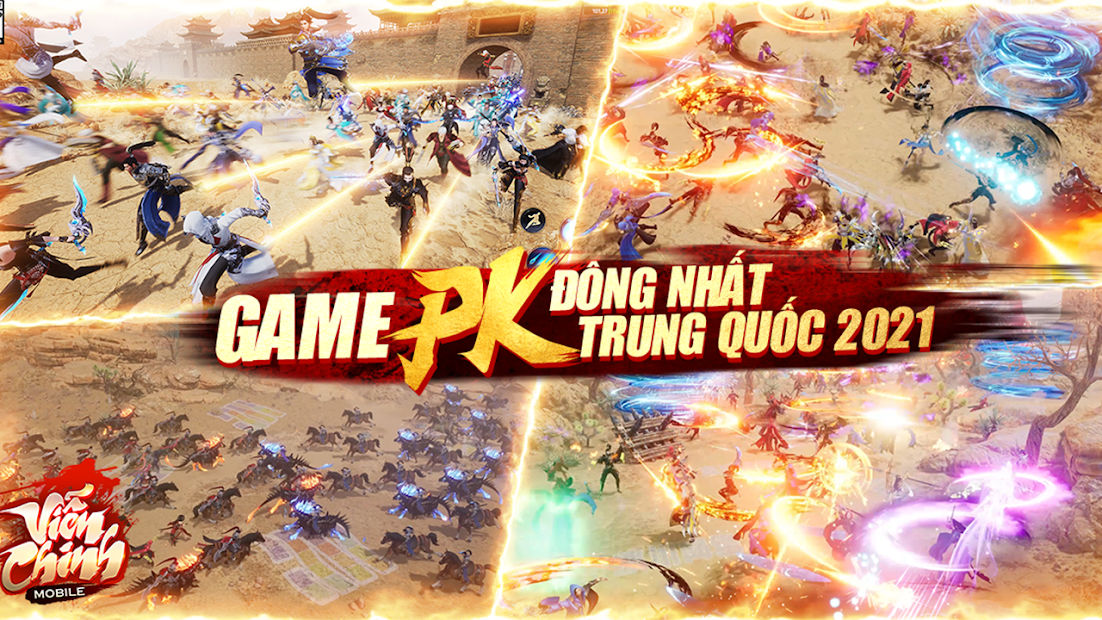 Screenshots Viễn Chinh Mobile - SohaGame: Quốc Chiến liên Sever 2 triệu người PK cùng lúc