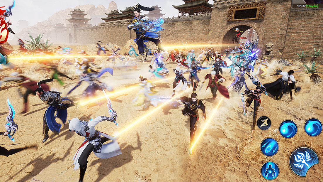 Screenshots Viễn Chinh Mobile - SohaGame: Quốc Chiến liên Sever 2 triệu người PK cùng lúc