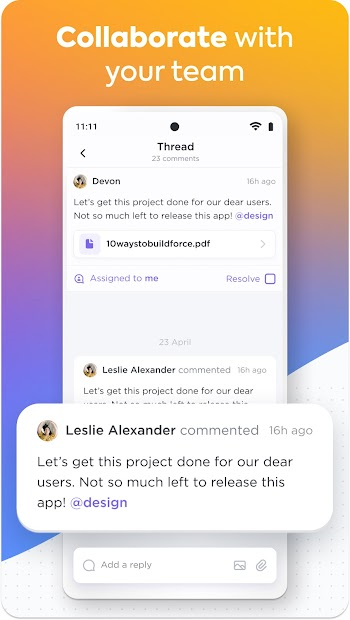 Screenshots ClickUp - Phần mềm quản lý công việc, theo dõi tiến độ dự án