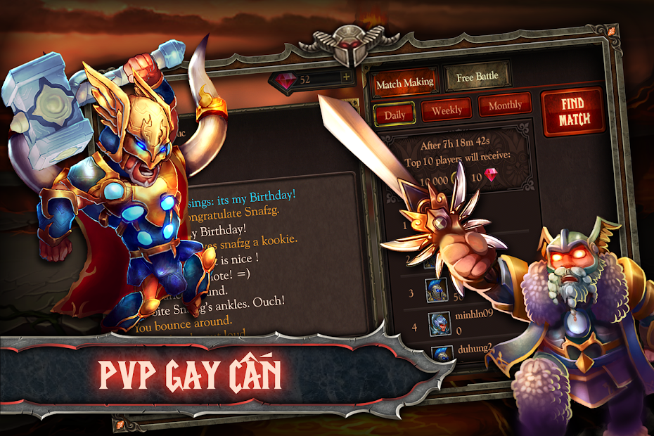 Screenshots Thần tướng - Epic Heroes: Truyền thuyết đấu rồng