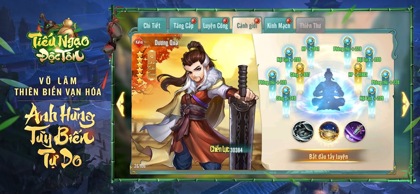 Screenshots Tiếu Ngạo Độc Tôn VGP: Đúc Kết Tinh Túy 60 Năm Võ Học Kim Dung