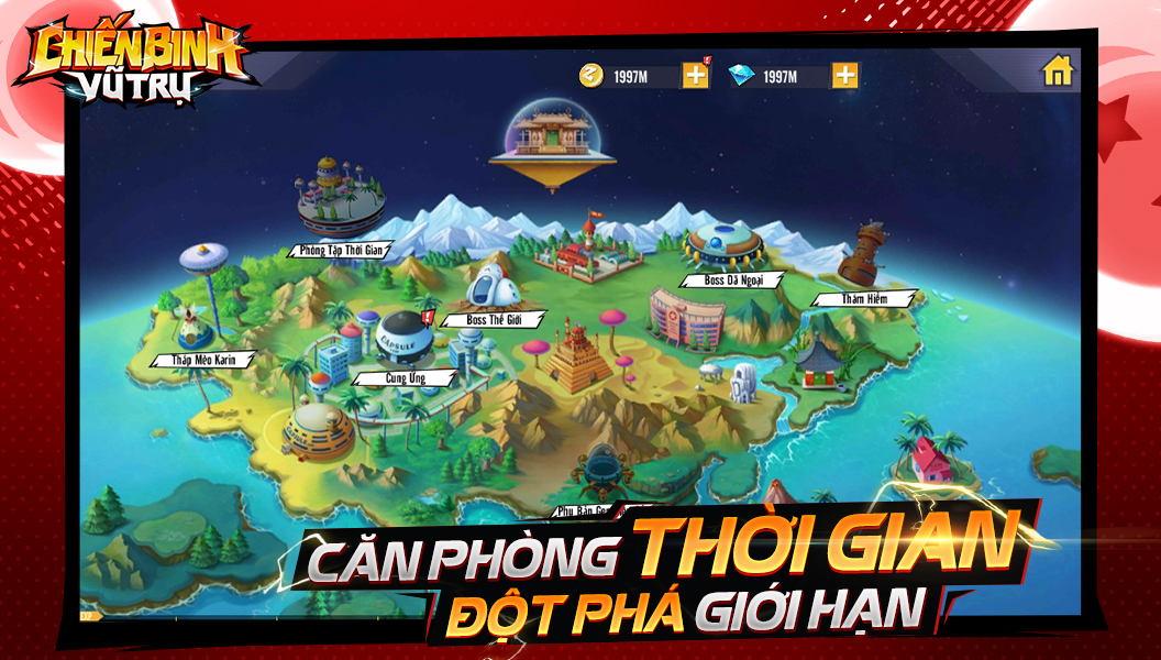 Screenshots Chiến Binh Vũ Trụ - Game Đấu Tướng Dragon Ball Đỉnh Cao