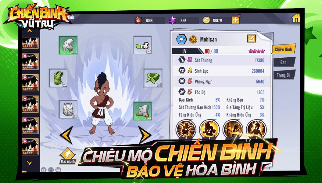 Screenshots Chiến Binh Vũ Trụ - Game Đấu Tướng Dragon Ball Đỉnh Cao