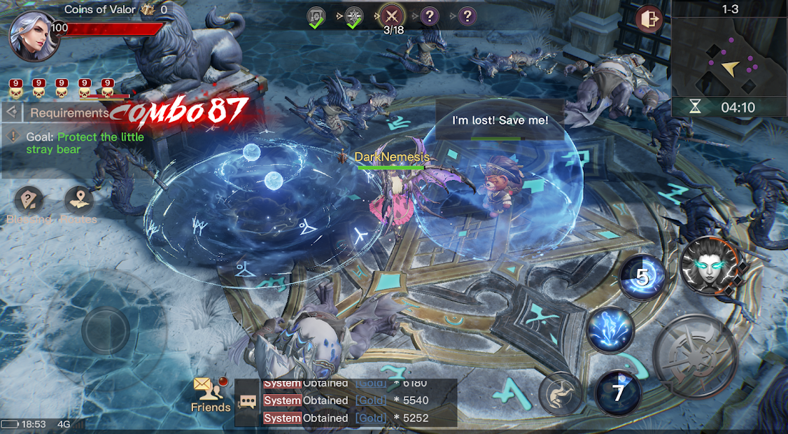 Screenshots Dark Nemesis: Infinite Quest - Thế giới đa chiều, phá tan bóng tối, tiêu diệt tà ác!