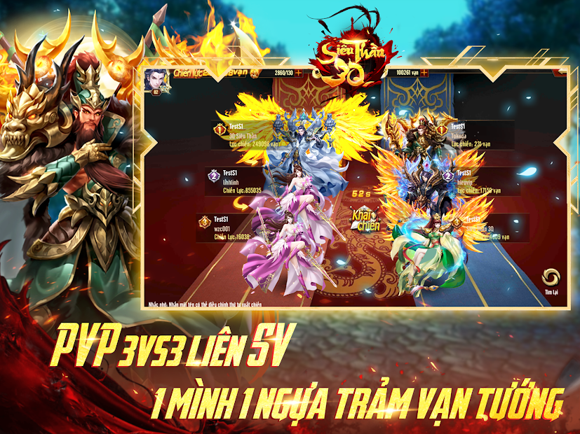 Screenshots Siêu Thần 3Q Gzone: Game Chặt Chém Khởi Đầu Xu Thế 2022