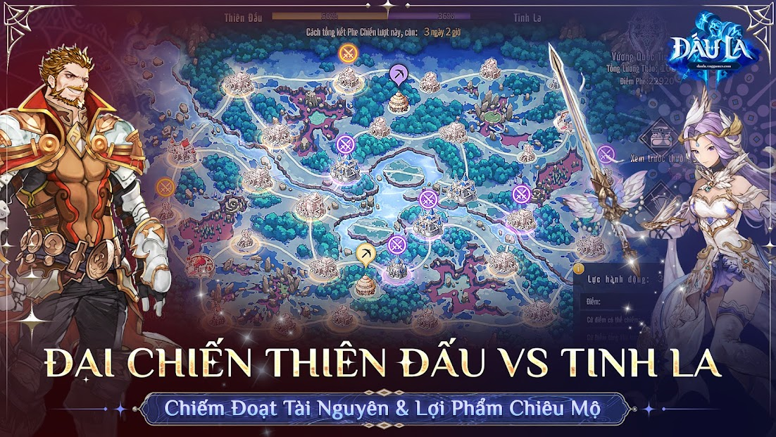 Screenshots Đấu La VNG: Đấu Thần Tái Lâm: Game đấu tướng chiến thuật hoàn toàn mới