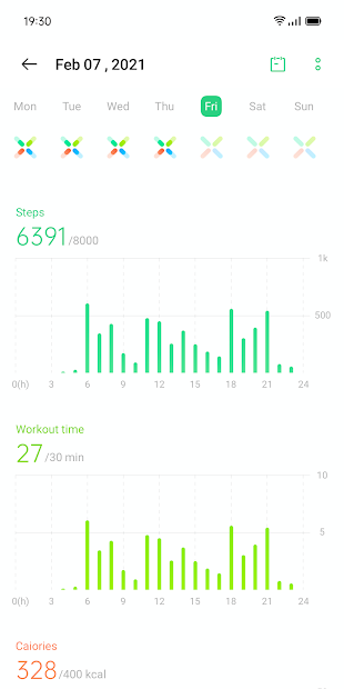 Screenshots HeyTap Health - Ứng dụng theo dõi sức khỏe và quản lý đồng hồ Oppo