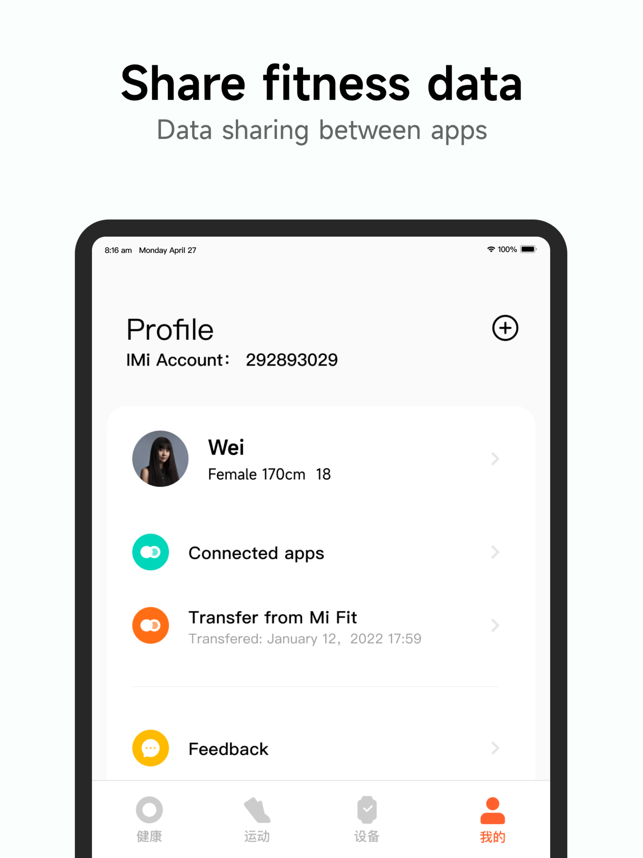 Screenshots Mi Fitness (Xiaomi Wear) - Kết nối với đồng hồ, vòng đeo tay Xiaomi với điện thoại