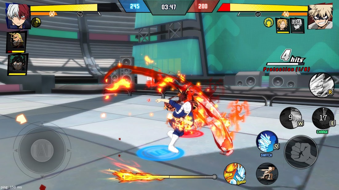 Screenshots My hero academia tsh-sea: game RPG Học Viện Anh Hùng