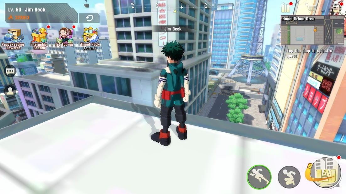 Screenshots My hero academia tsh-sea: game RPG Học Viện Anh Hùng