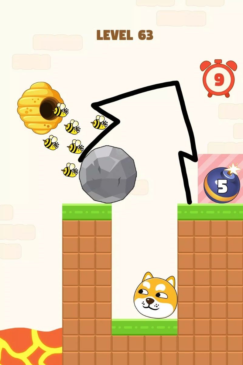 Screenshots Tải game Save The Dog - Siêu phẩm giải đố cực hack não 2023