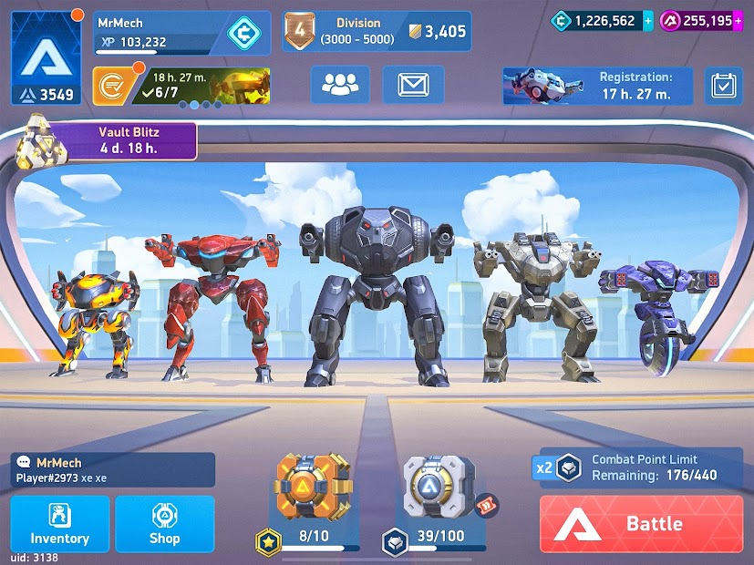 Screenshots Tải Mech Arena: Robot Showdown - Đại chiến Robot Online