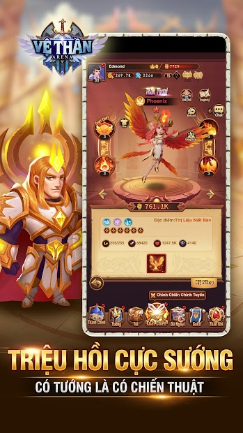 Screenshots Vệ Thần Arena - CMN: Game đấu tướng đỉnh cao, trận hình linh hoạt